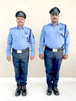 Professional P3 Security Services guards in uniform demonstrating our commitment to safety and professionalism